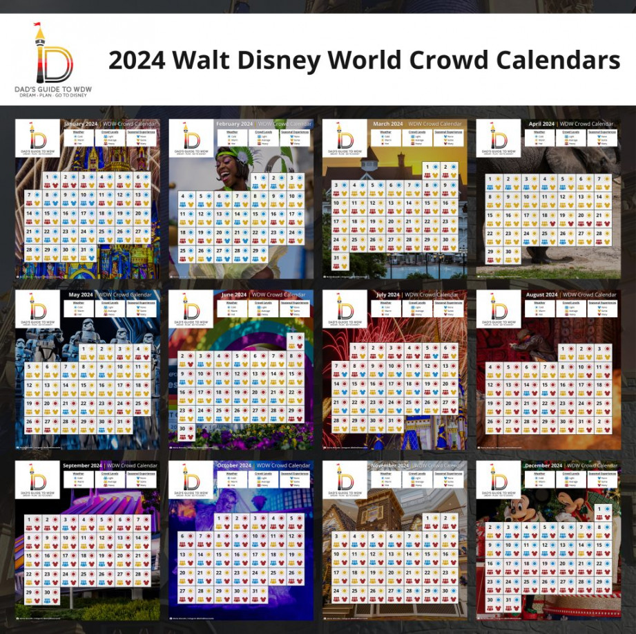 Disney World Crowd Calendars for  - Start Planning Here!