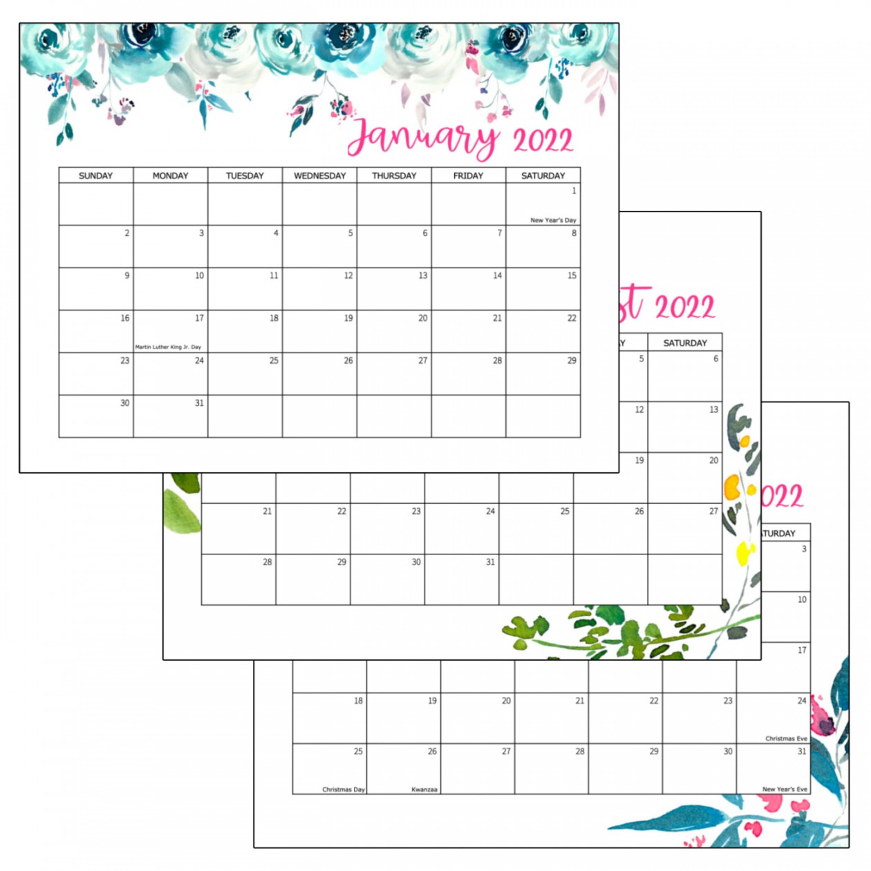 free printable calendar crafts by amanda 0