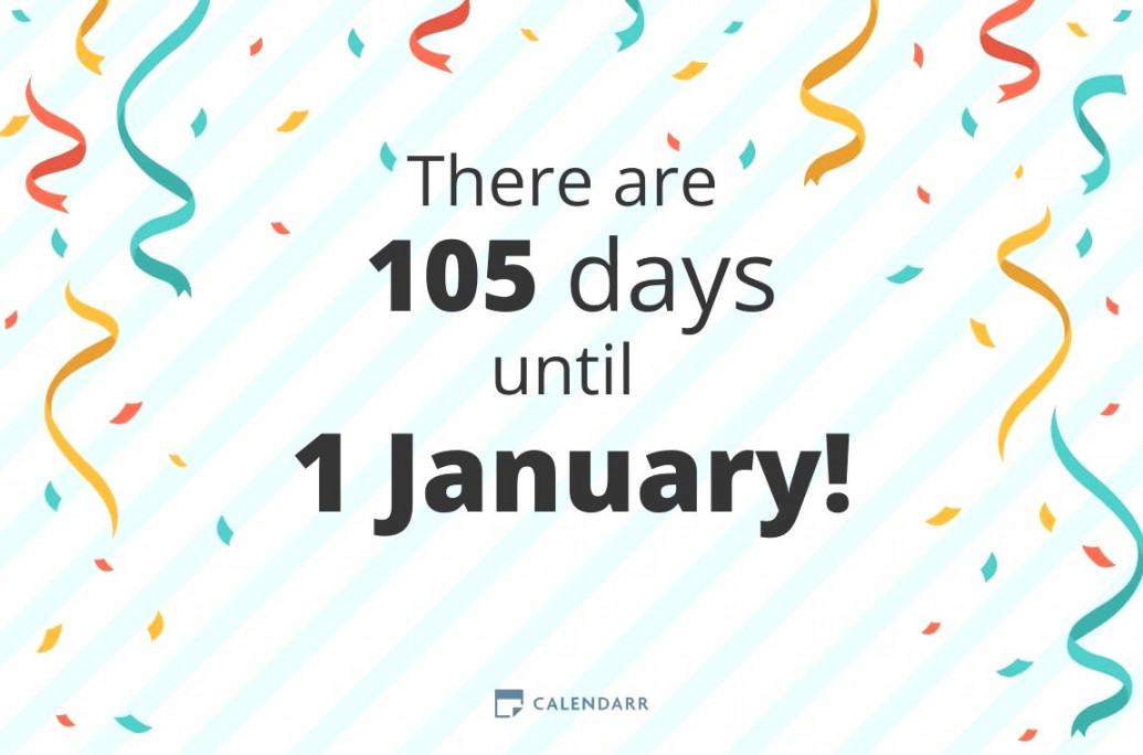 How many days until  January - Calendarr