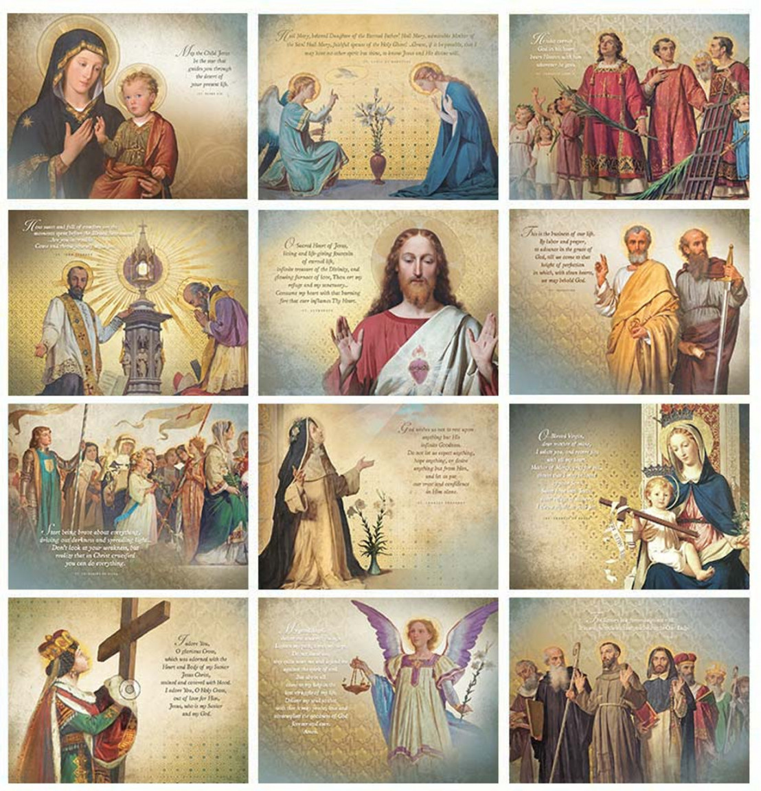 traditional calendar of saints