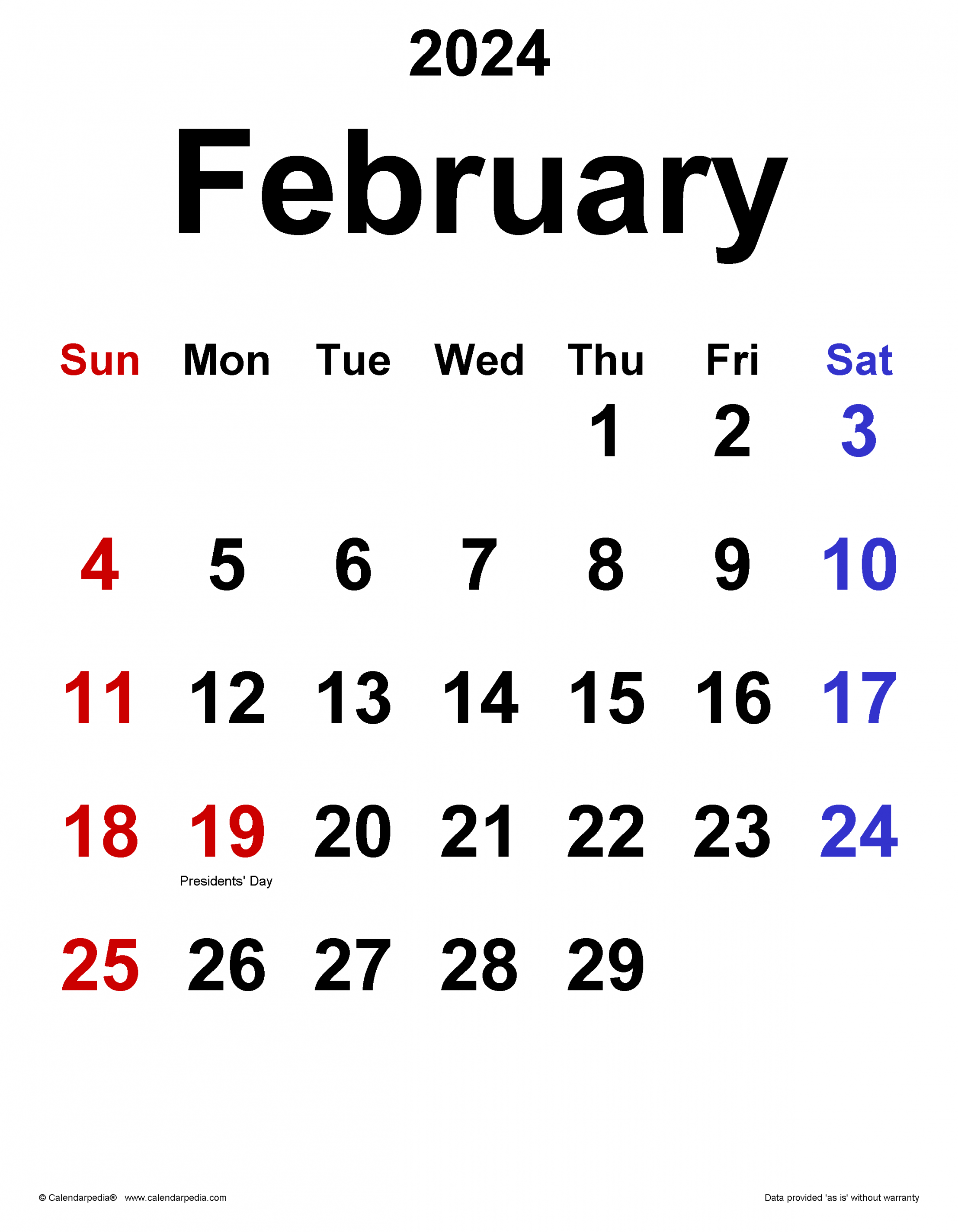 february calendar templates for word excel and pdf 0