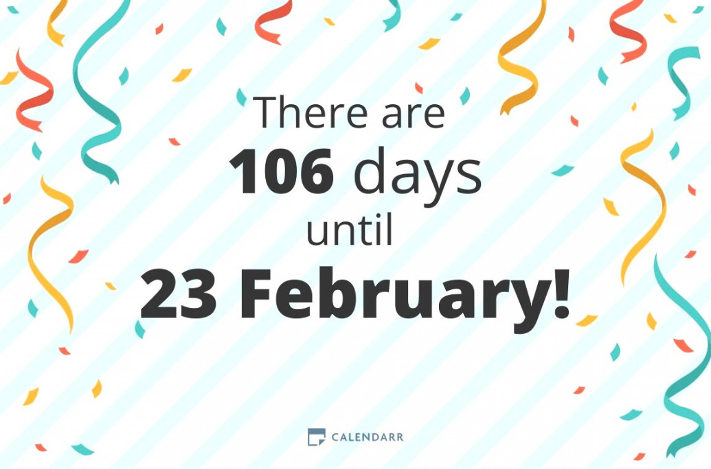 How many days until  February - Calendarr