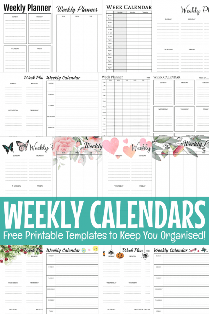 Printable Calendar  Free Printable Monthly Calendars to Download
