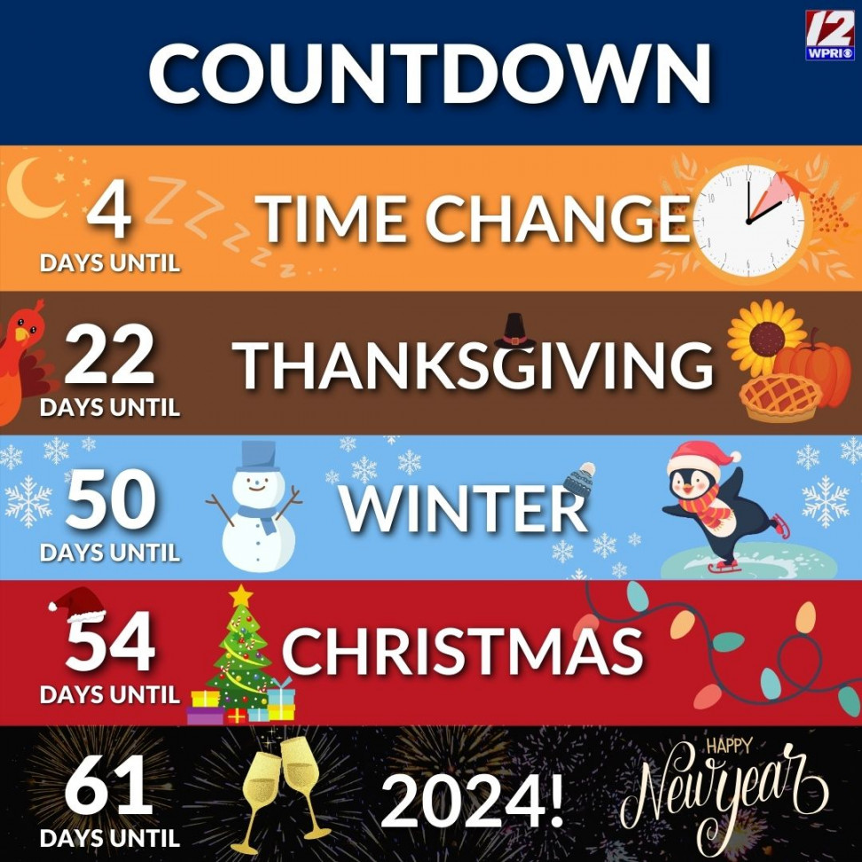 WPRI  on X: "Hello, November. The countdown is on! https://t