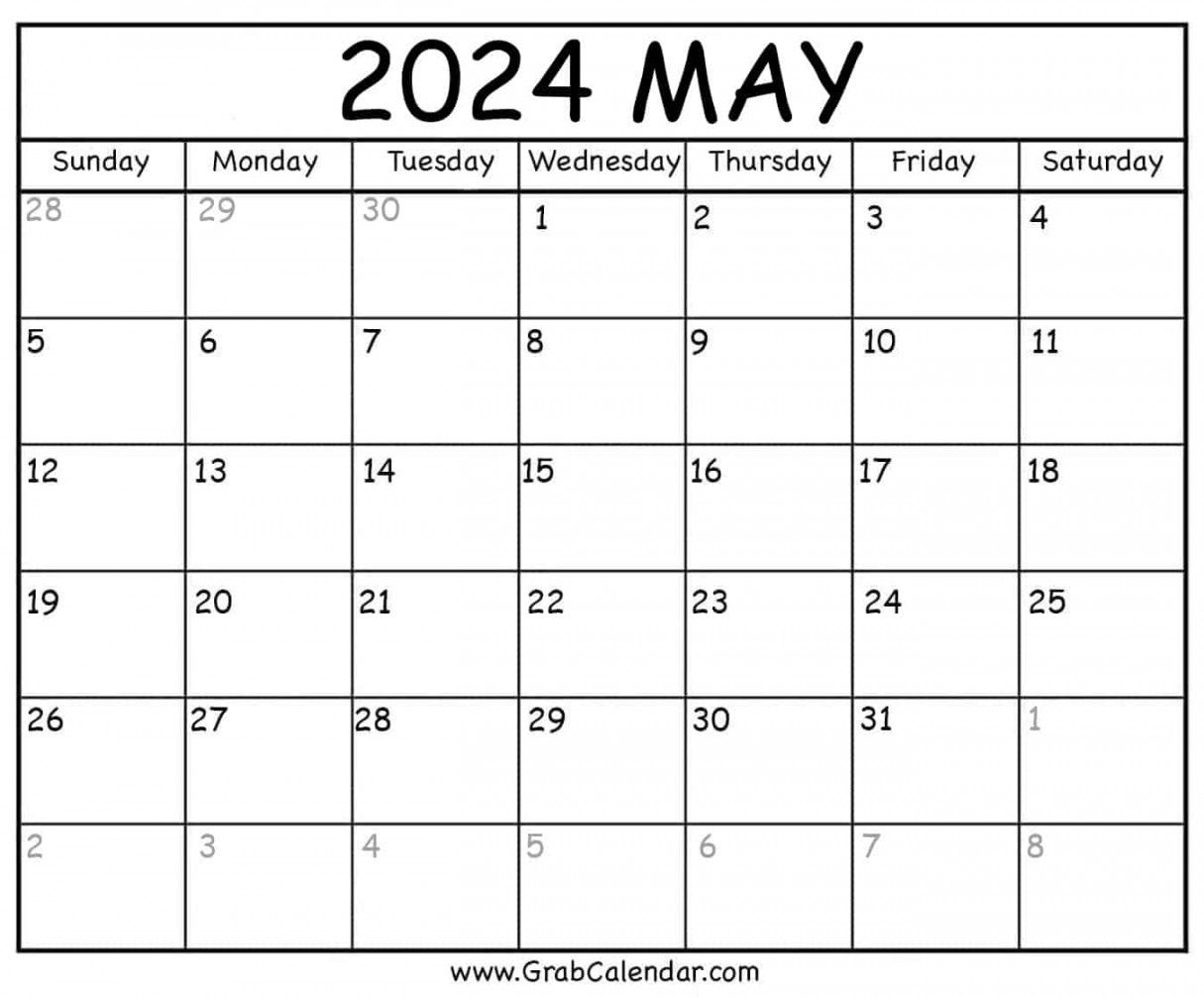 printable may calendar 1