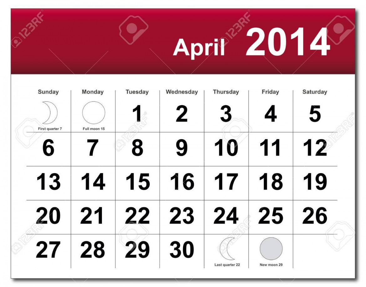 april calendar royalty free svg cliparts vectors and 0