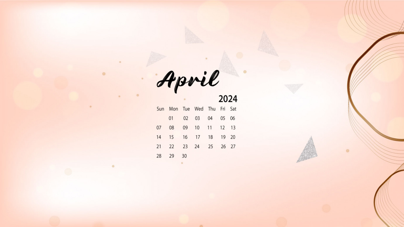 april desktop wallpaper calendar calendarlabs 6