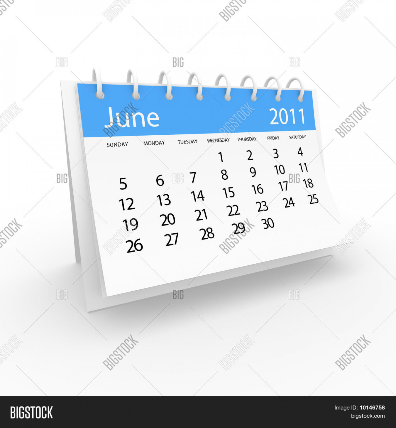 Calendar  June Image & Photo (Free Trial)  Bigstock