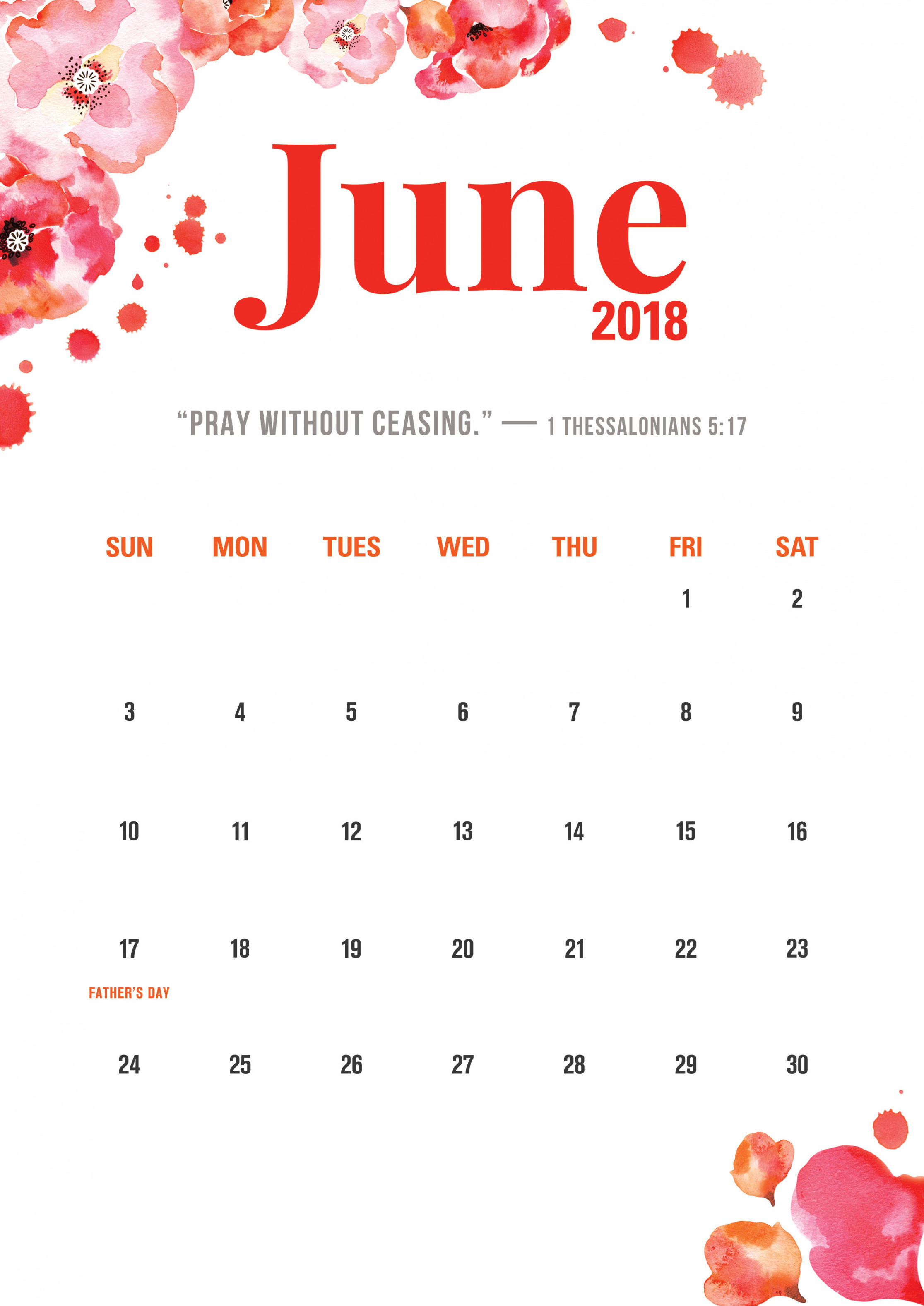 June  Calendar Download - Christianbook