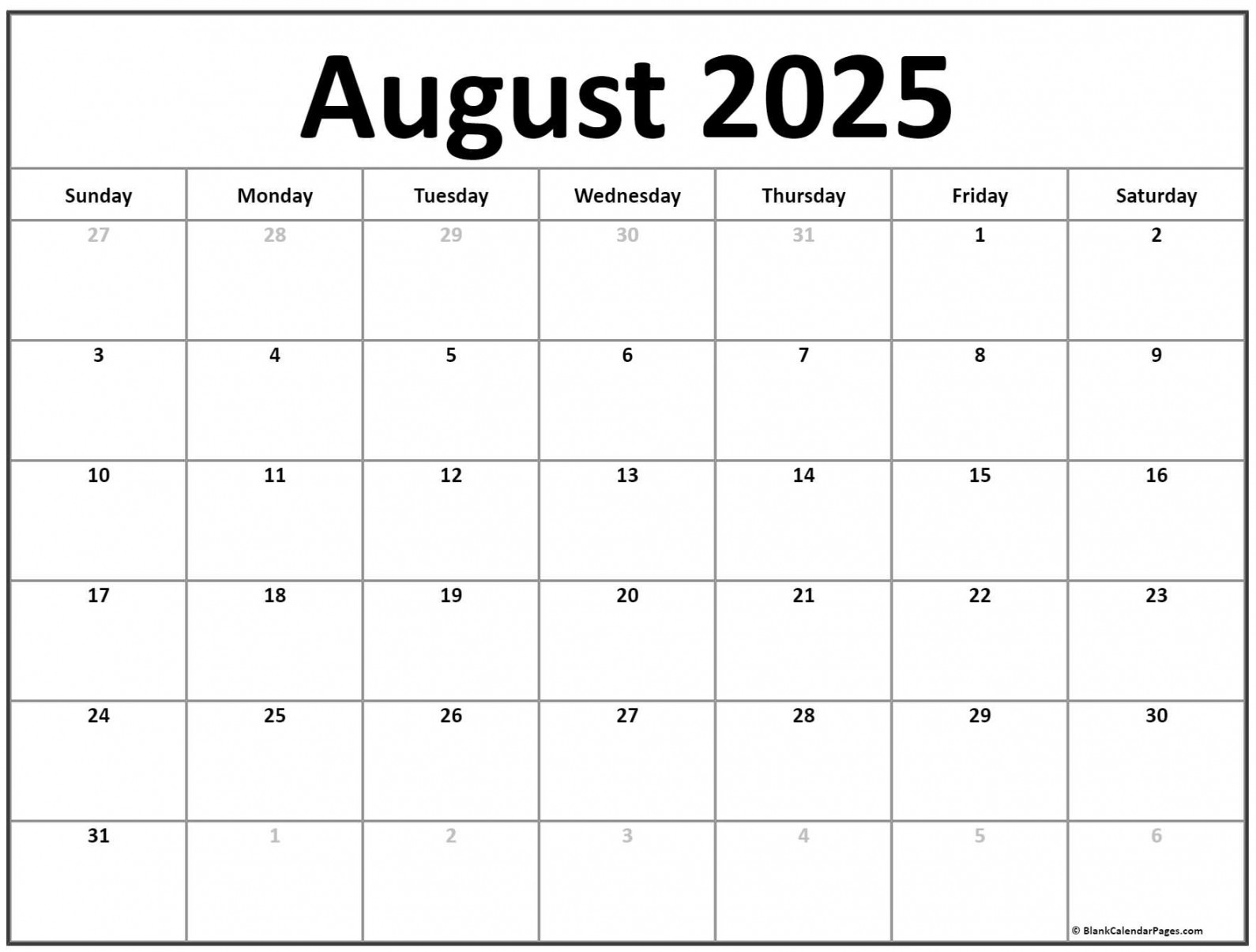 august calendar free printable calendar 0