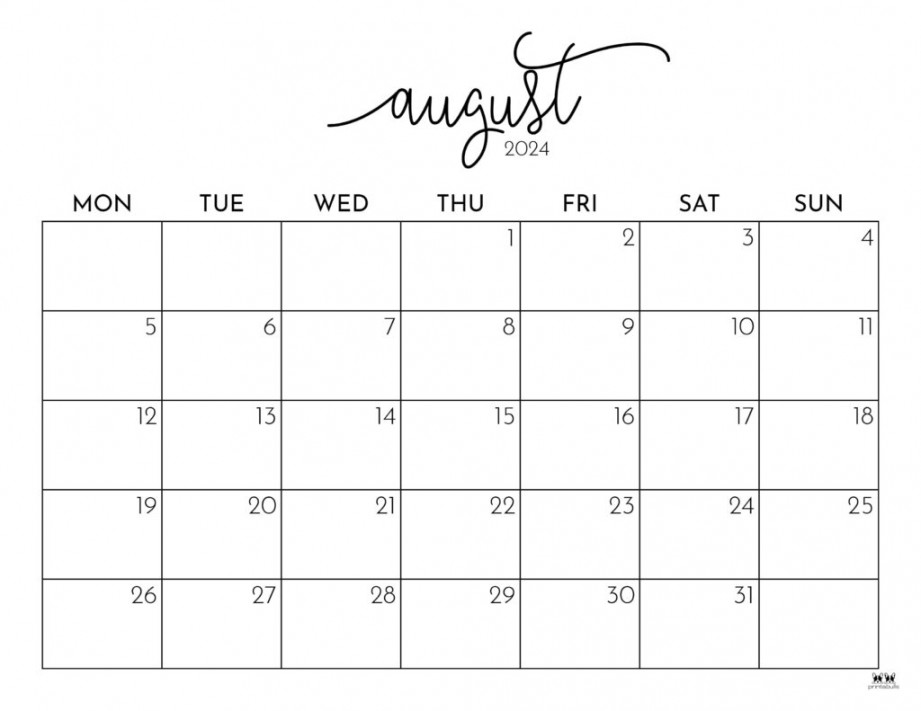 august calendars free printables printabulls 5