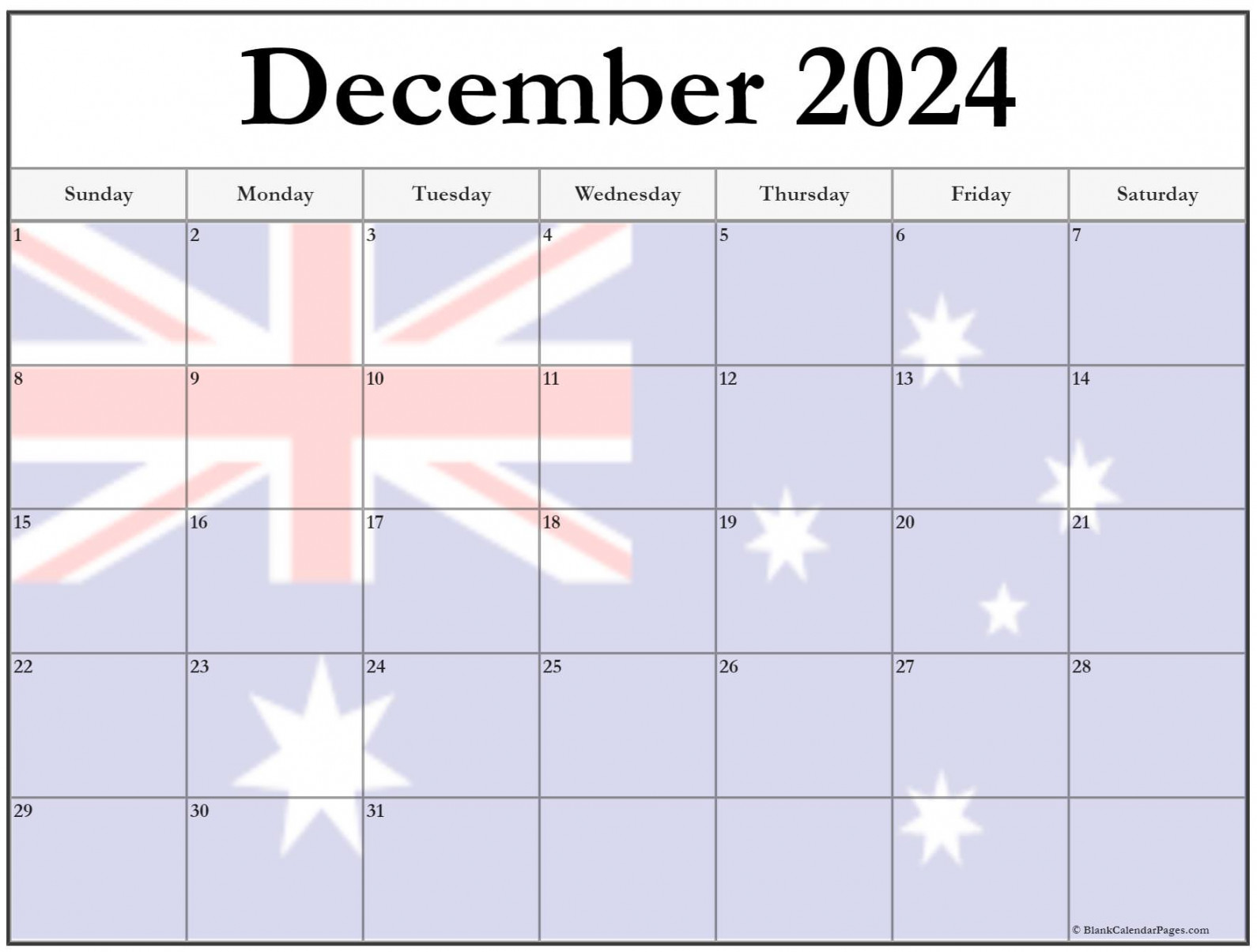 Collection of December  photo calendars with image filters.