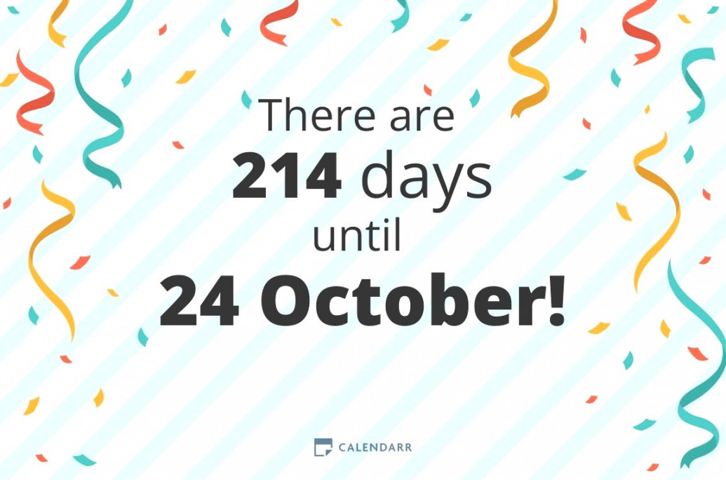 How many days until  October - Calendarr