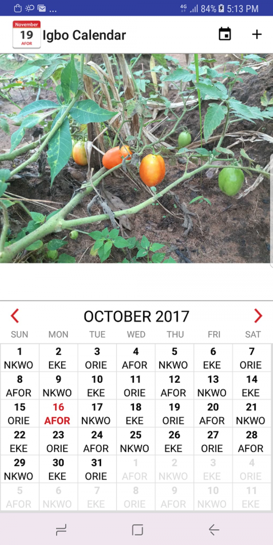 Igbo Calendar for Android - Download