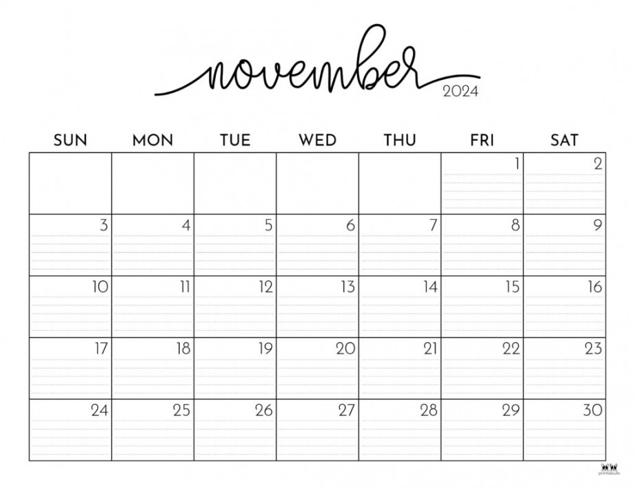 november calendars free printables printabulls 0