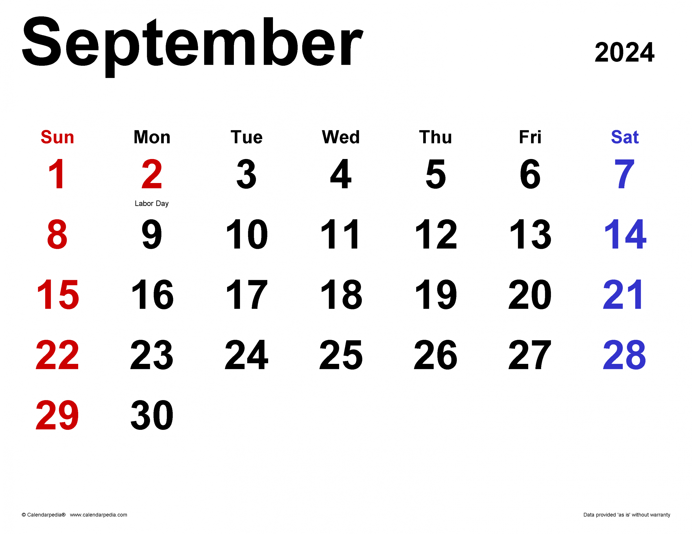 september calendar templates for word excel and pdf 2