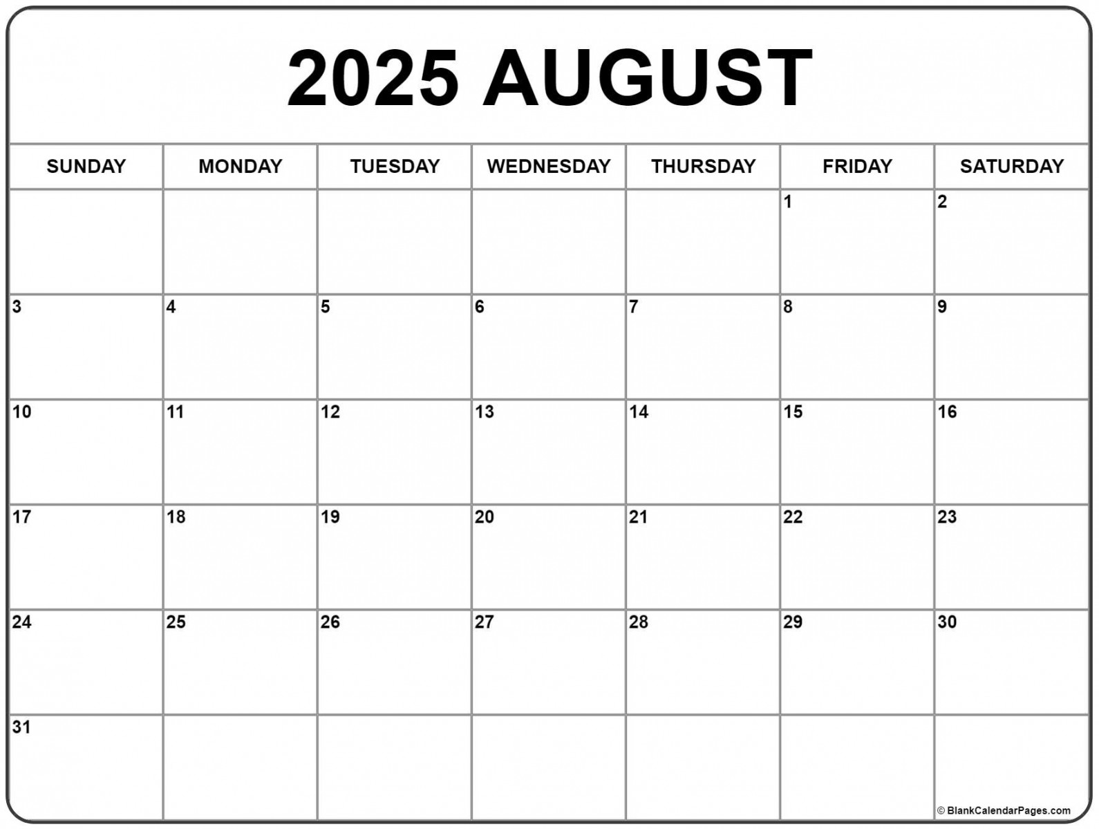 august calendar free printable calendar 3