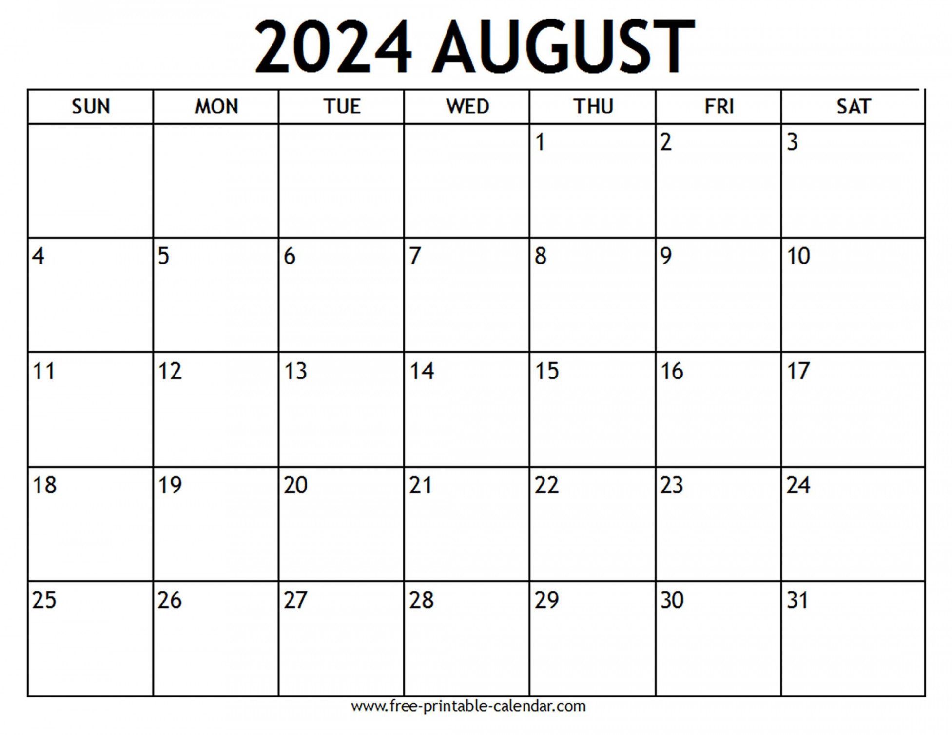 August  Calendar US Holidays - Free-printable-calendar