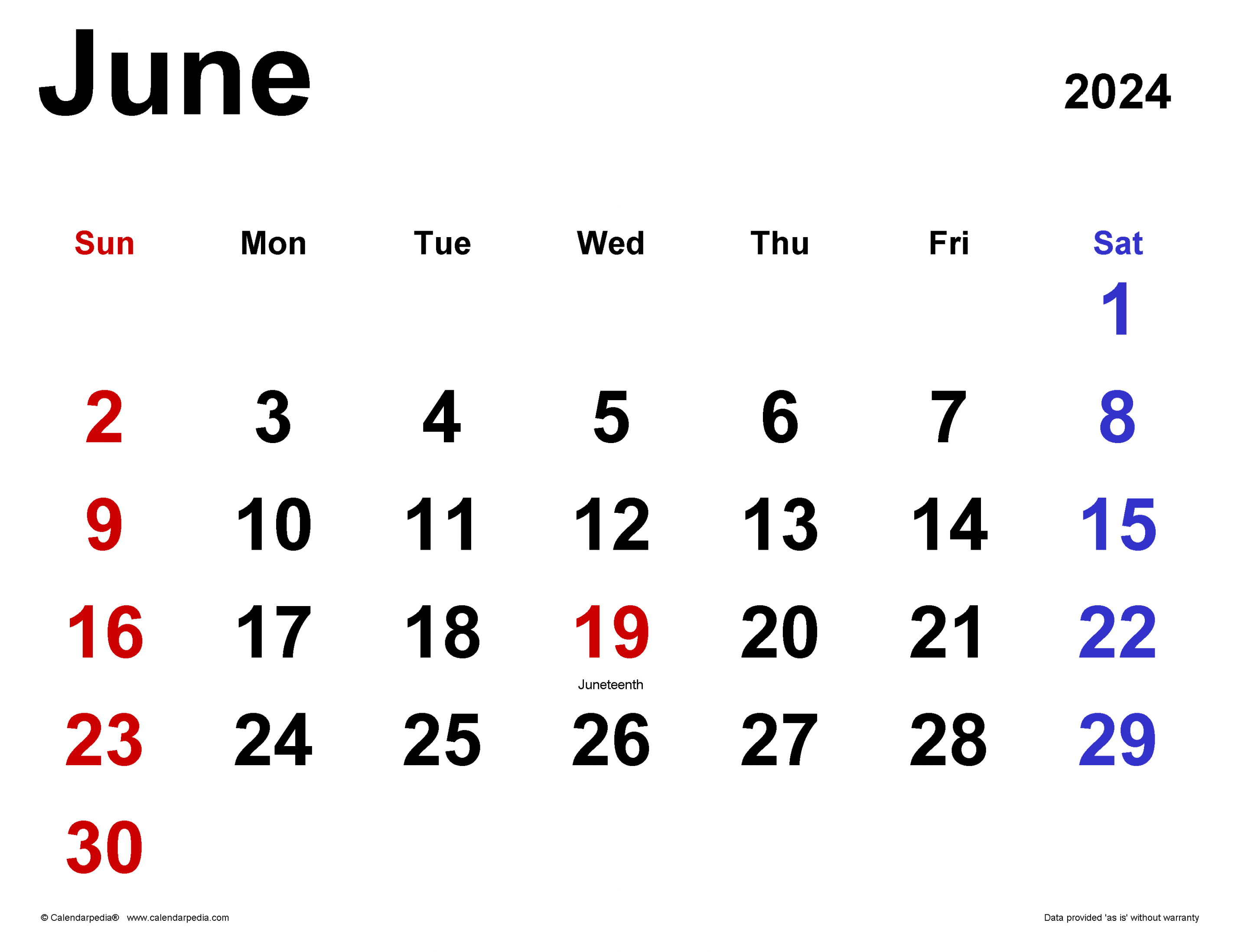 june calendar templates for word excel and pdf