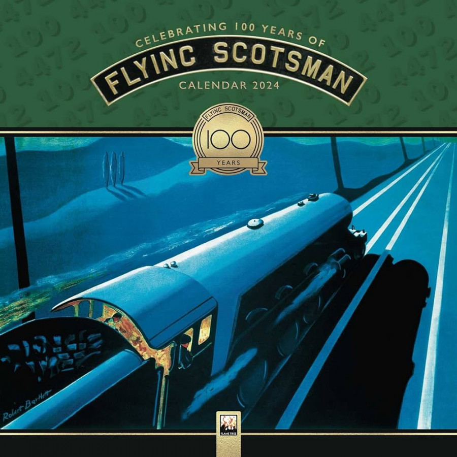 National Railway Museum: The Flying Scotsman Wall Calendar