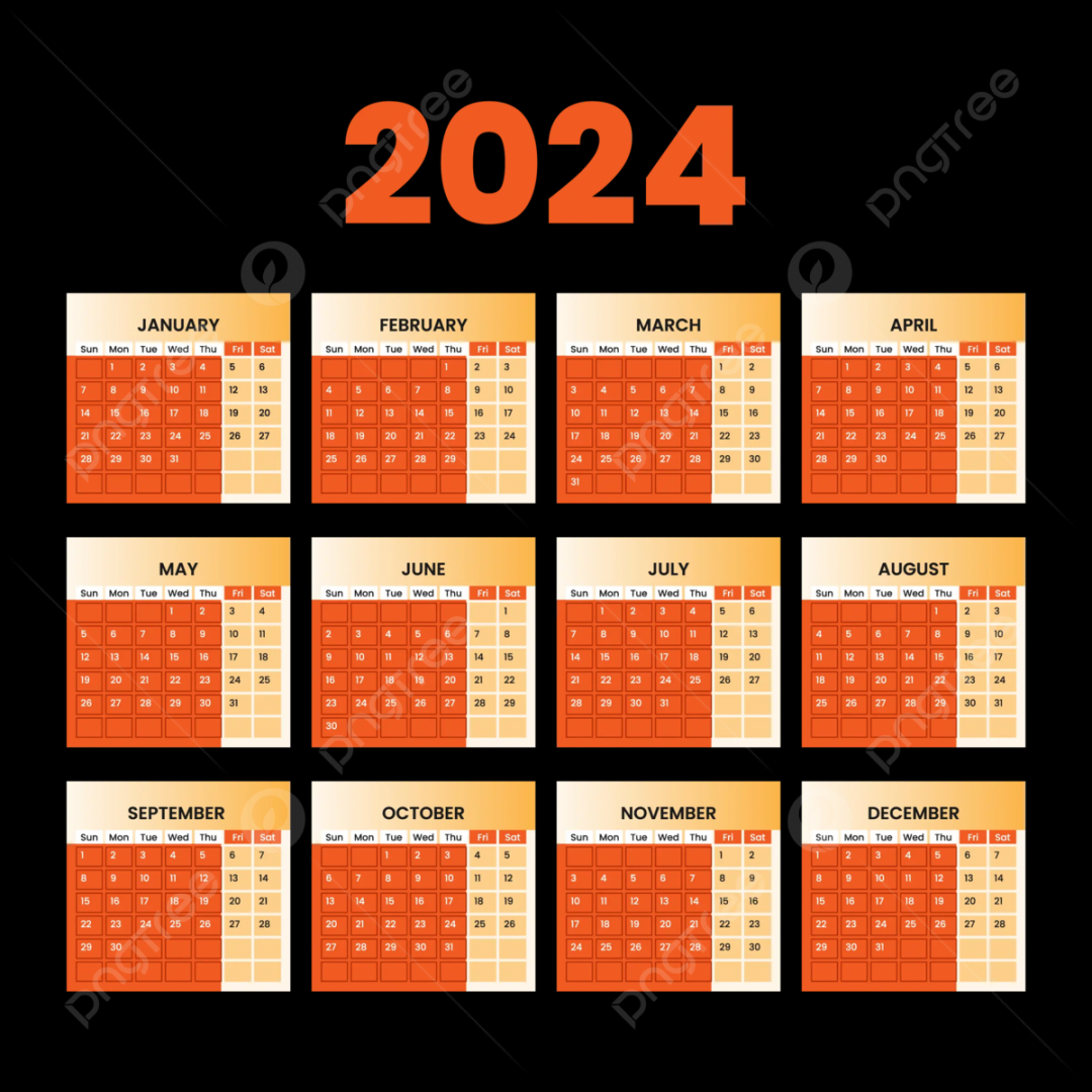 New Year Calendar Template Vector,  Calendar, Calendar