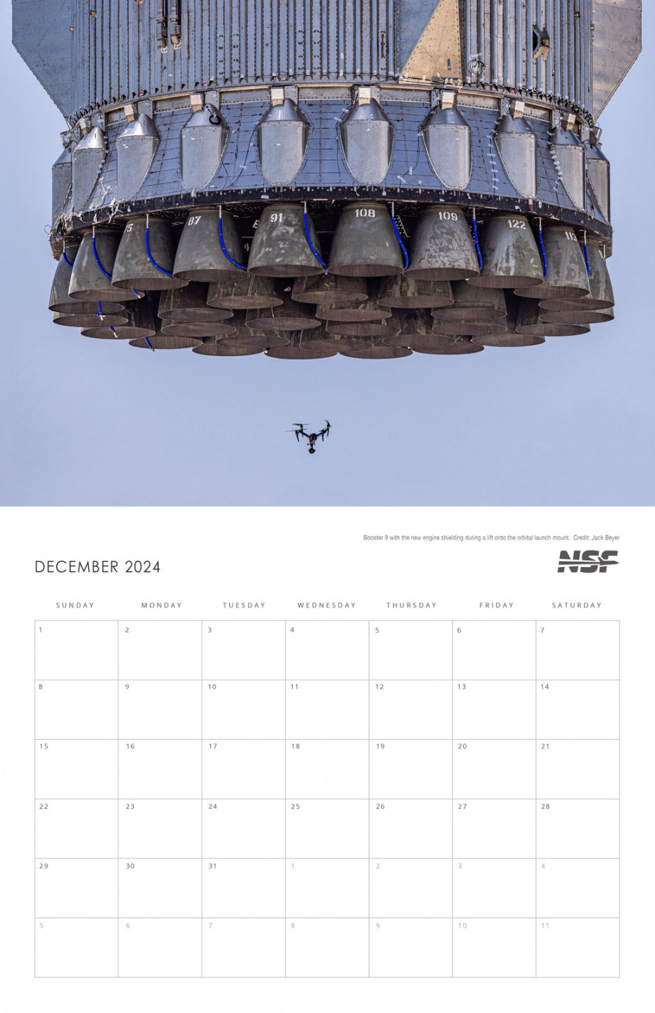 NSF Starbase Calendar