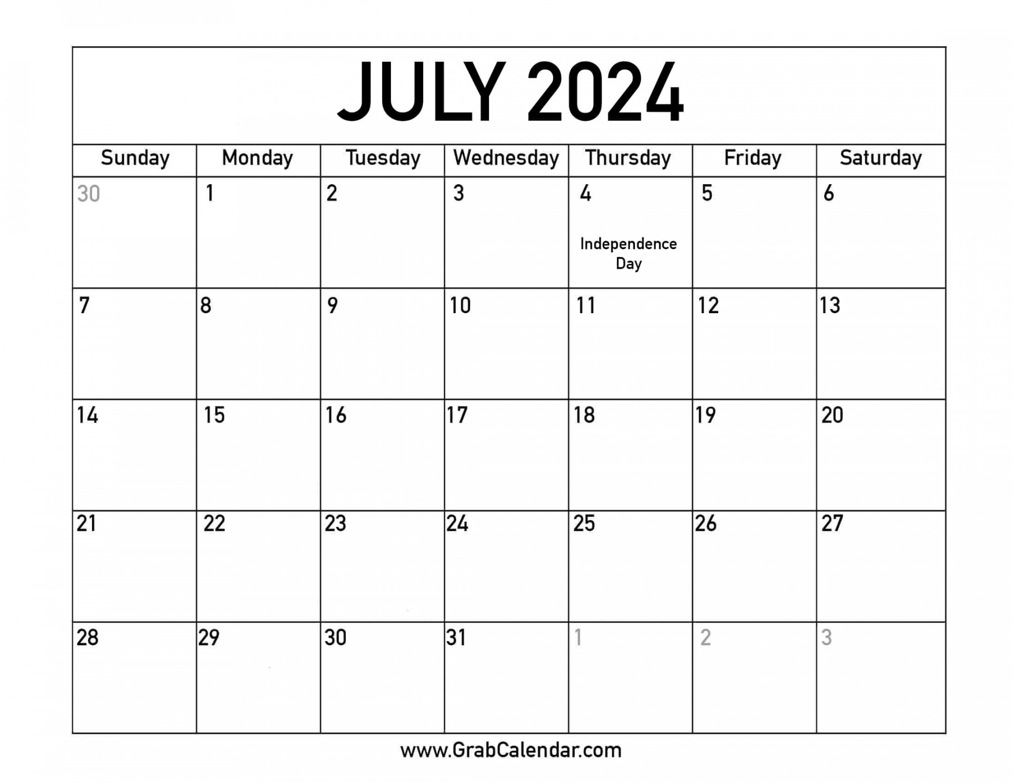 printable july calendar 15