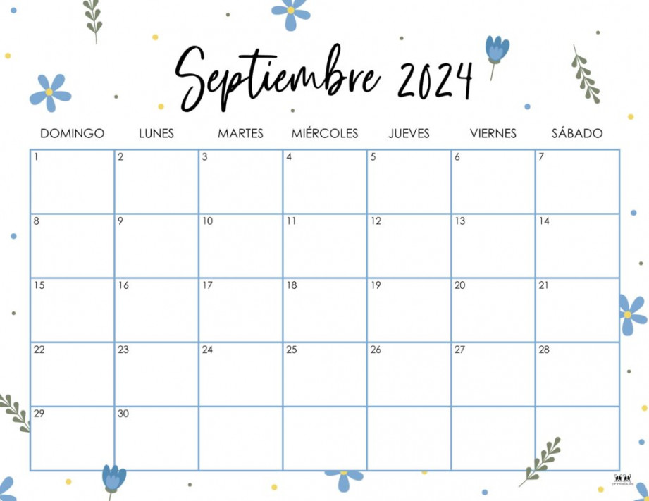 september calendars free printables printabulls