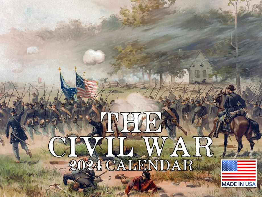 amazon com civil war calendar wall calander monthly month