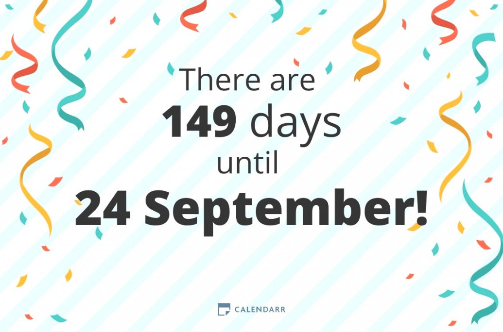 How many days until  September - Calendarr