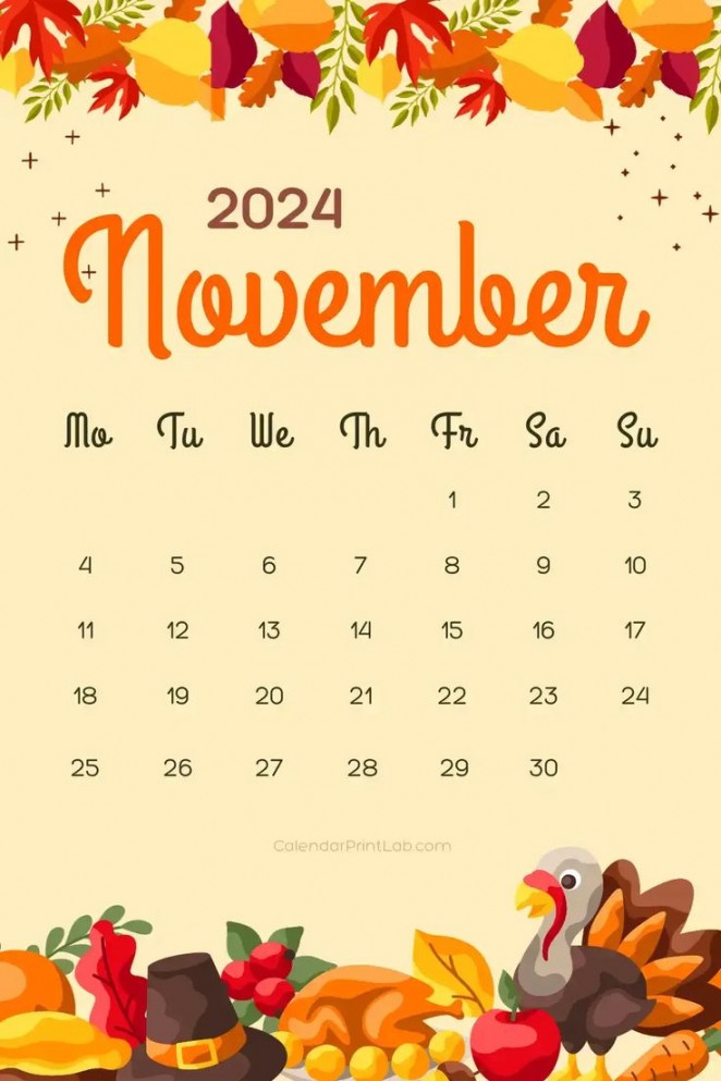 iPhone November  Calendar Wallpaper  Calendar wallpaper