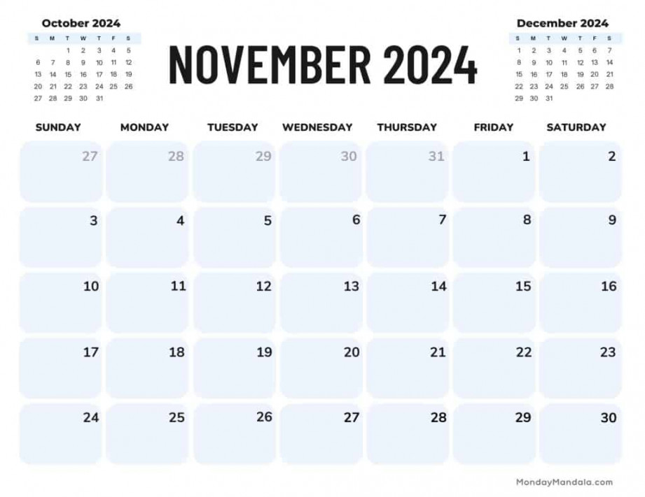 november calendars free printable pdfs