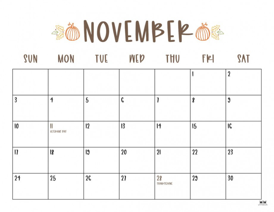 november calendars free printables printabulls 5