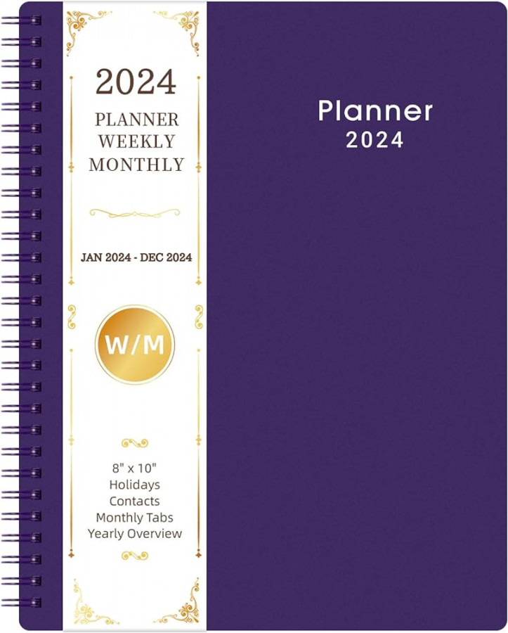 Planner -  Planner Spiral Bound, Jan.  - Dec