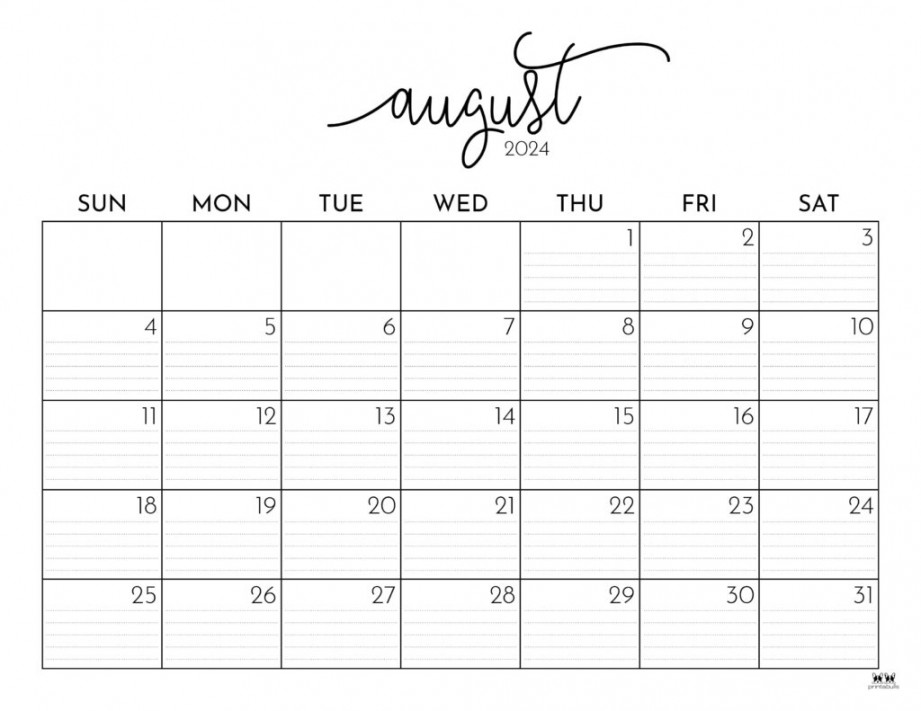 august calendars free printables printabulls 1