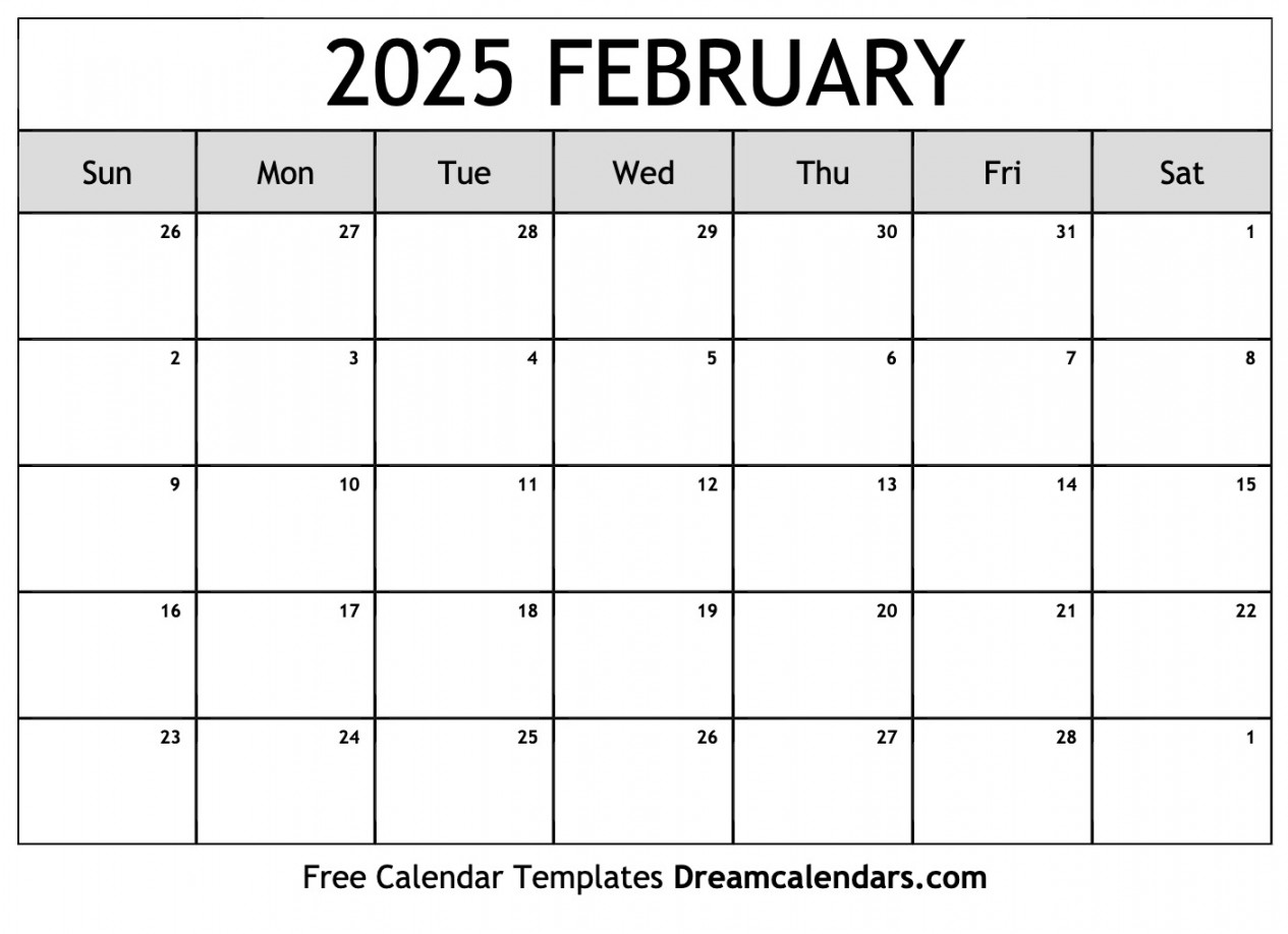 february calendar free printable with holidays and observances 1