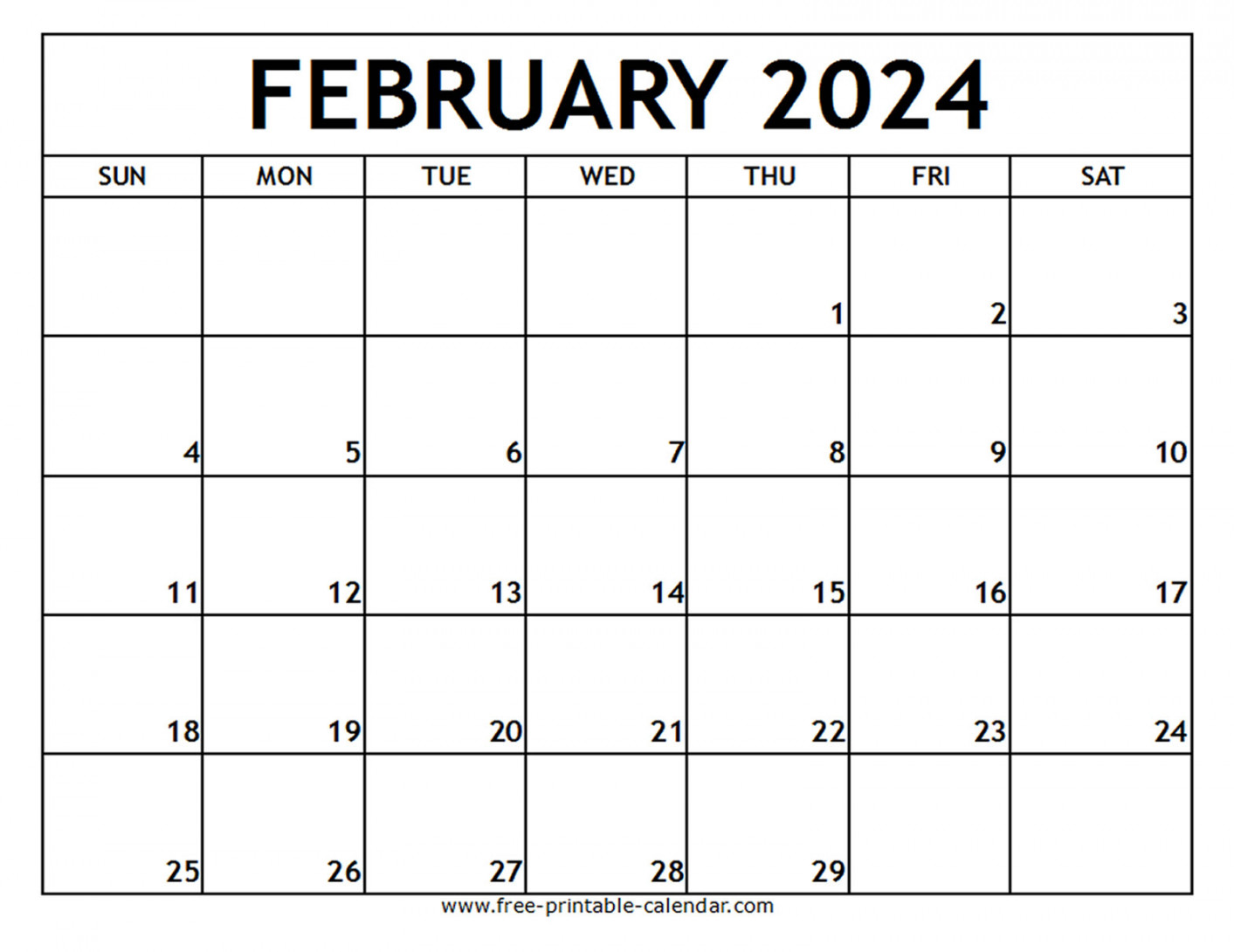 february printable calendar free printable calendar com