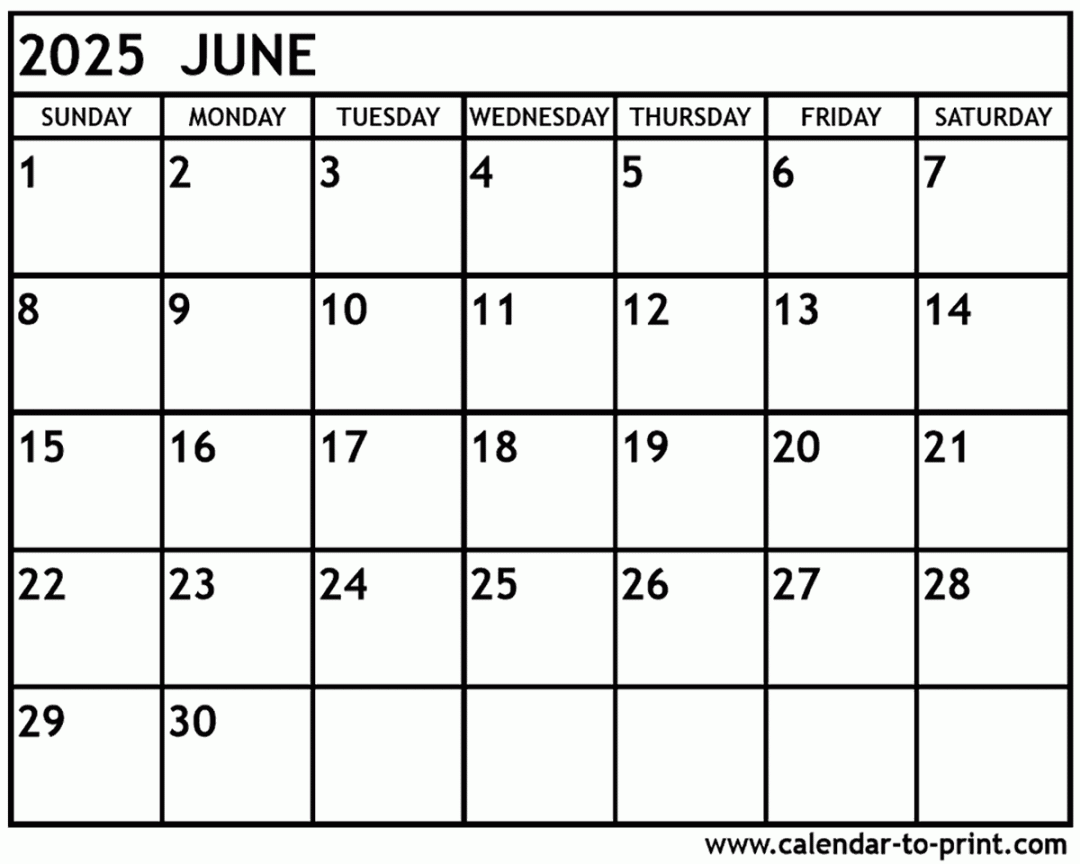 june calendar printable 1