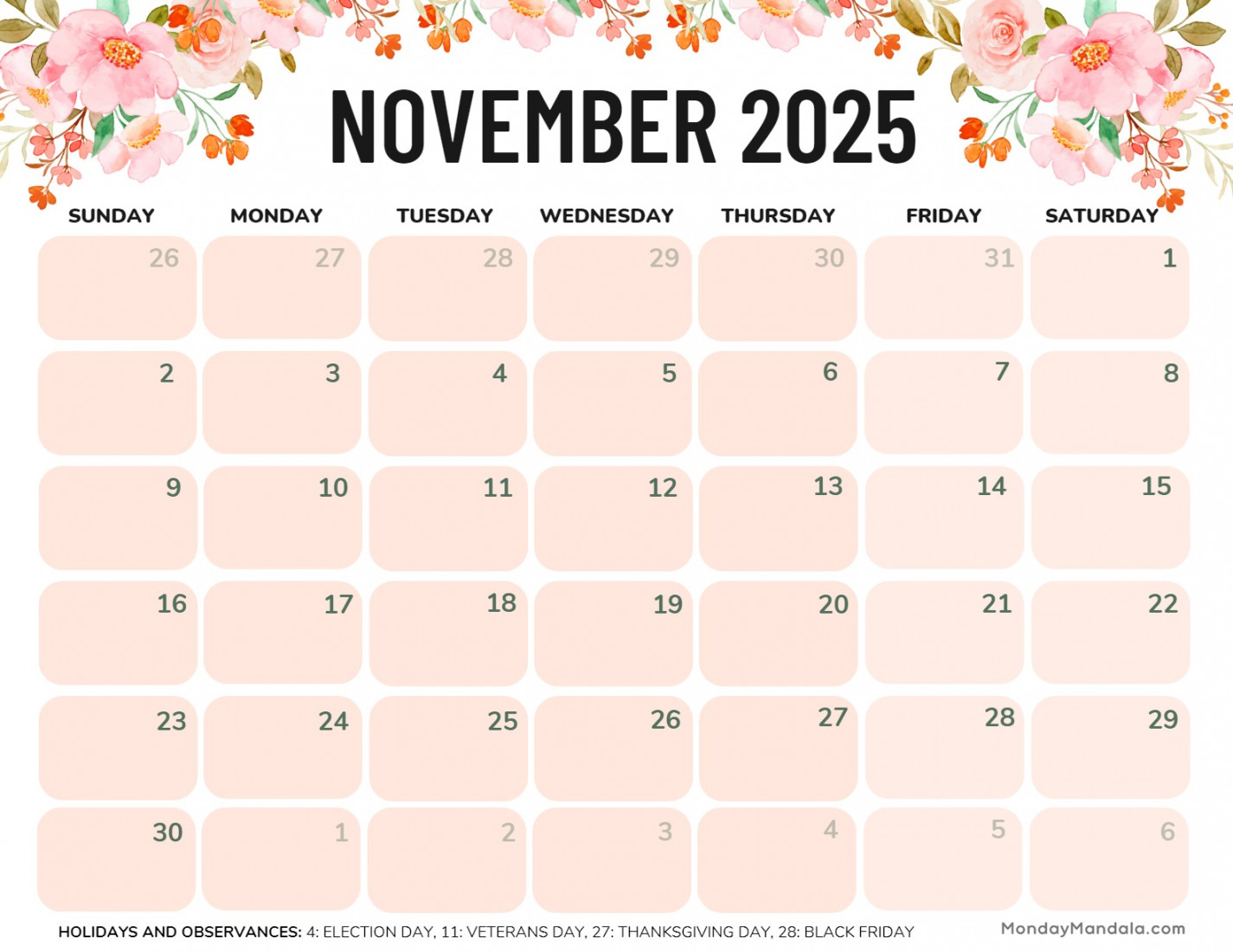 november calendar free pdf printables 0