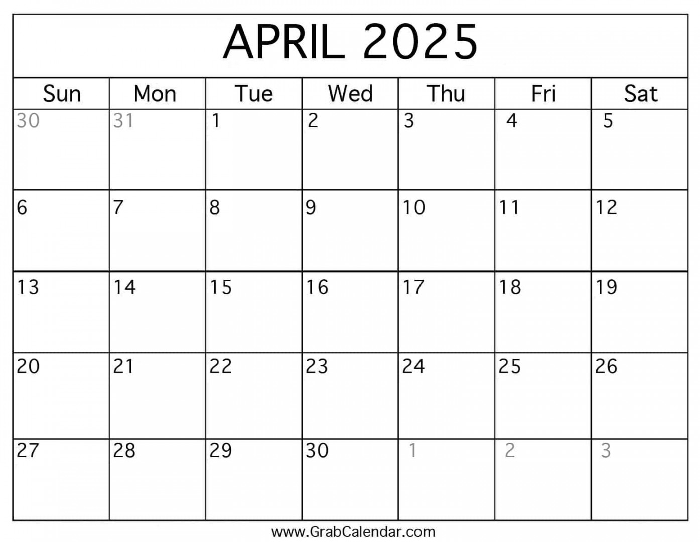 printable april calendar 11