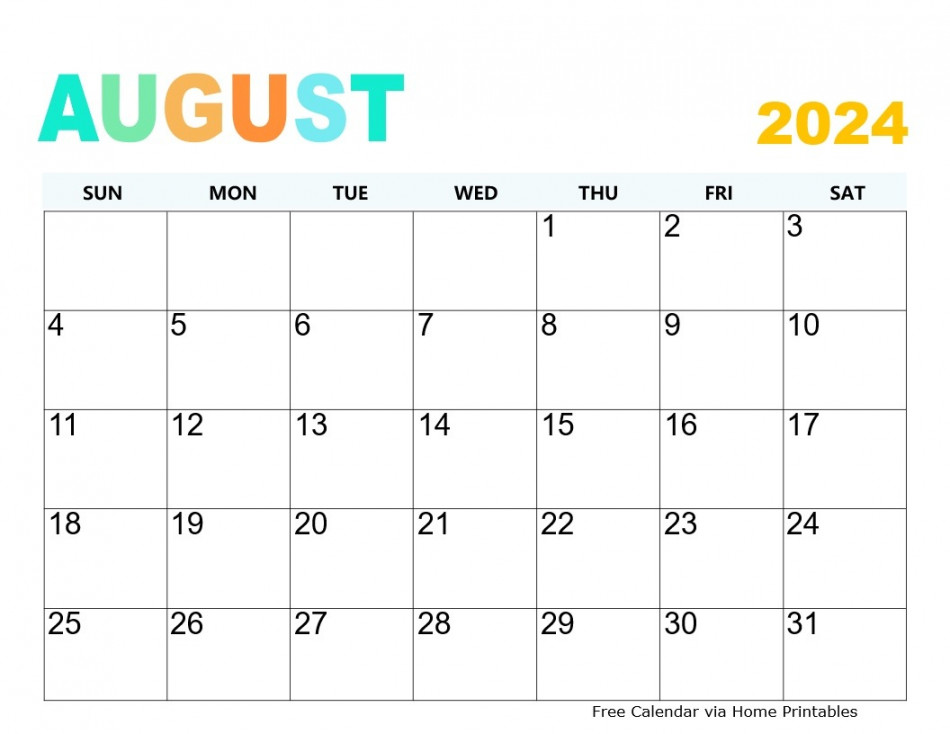 august calendar free templates to download