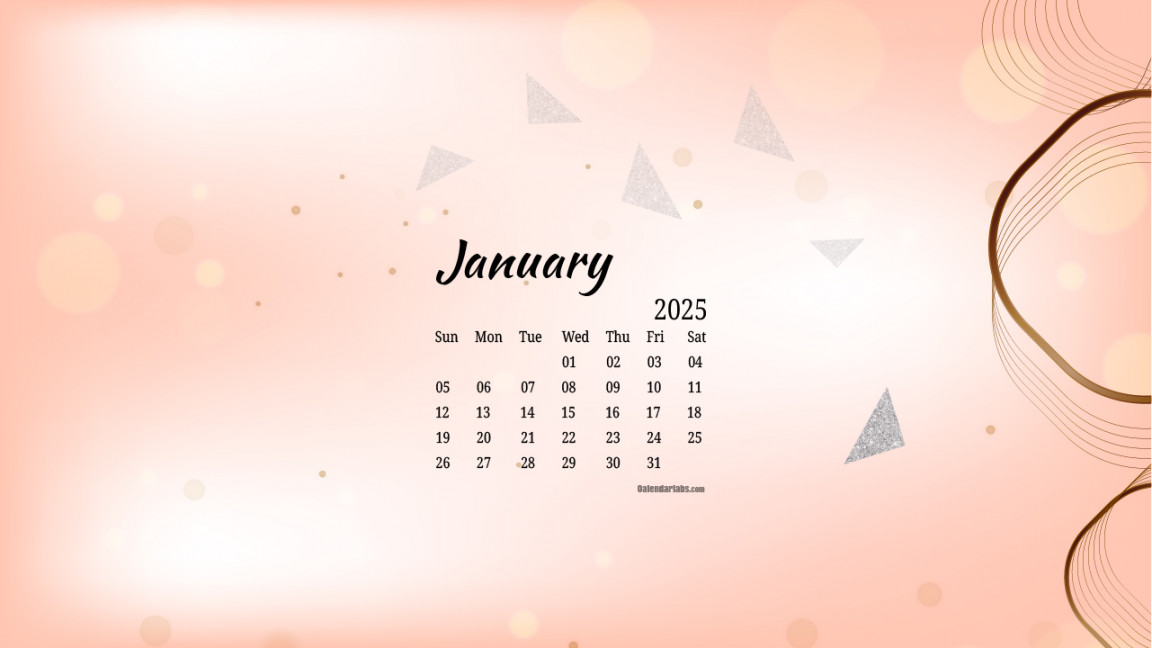 January  Desktop Wallpaper Calendar - CalendarLabs