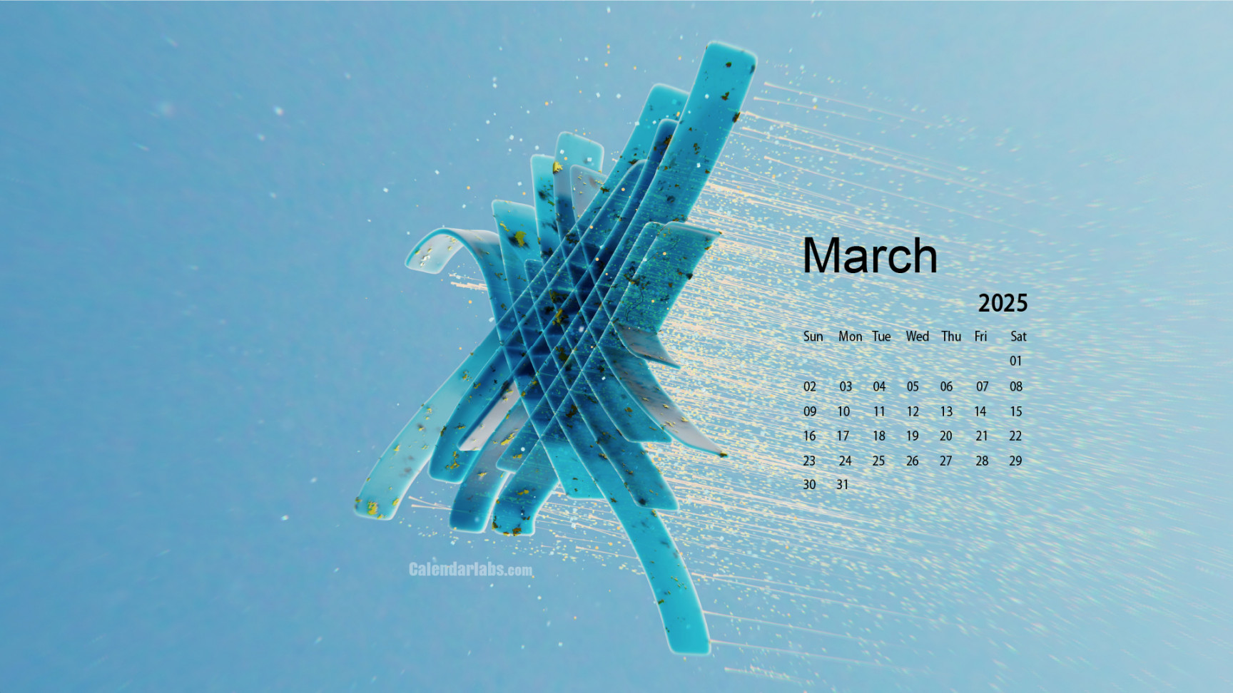 March  Desktop Wallpaper Calendar - CalendarLabs