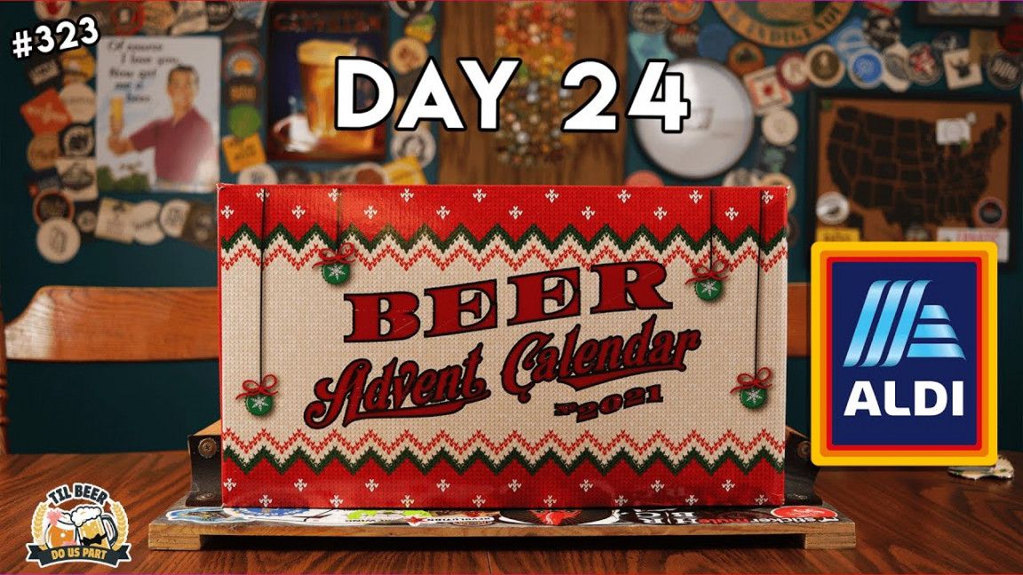 aldi beer advent calendar day