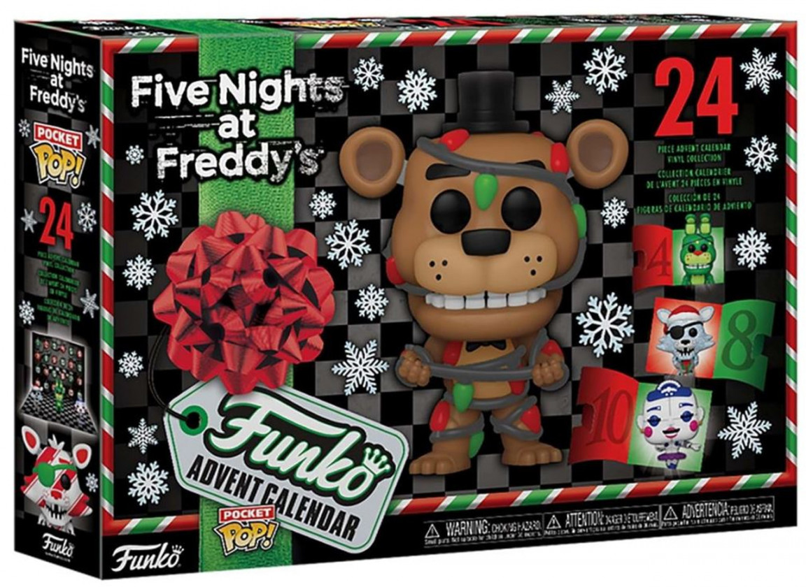 five nights at freddy s funko pocket pop advent calendar