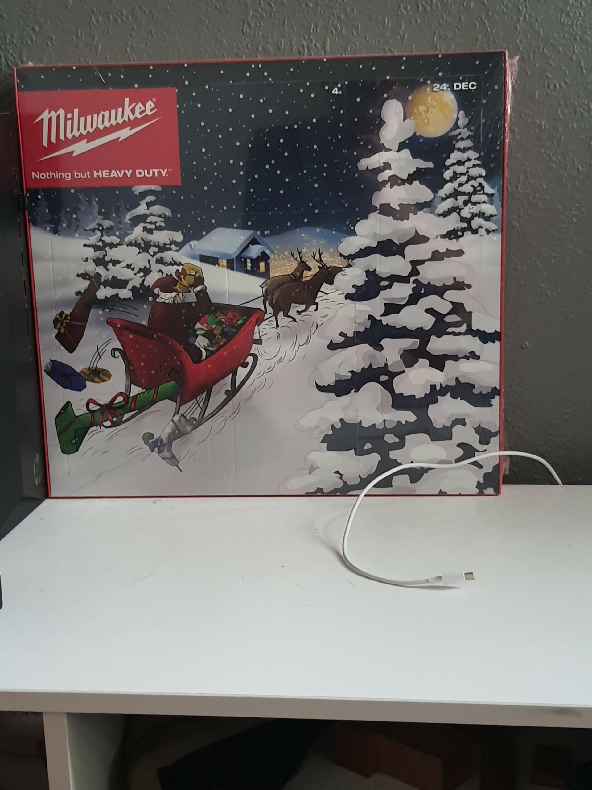 milwaukee advent calender other countries than denmark got this scaled