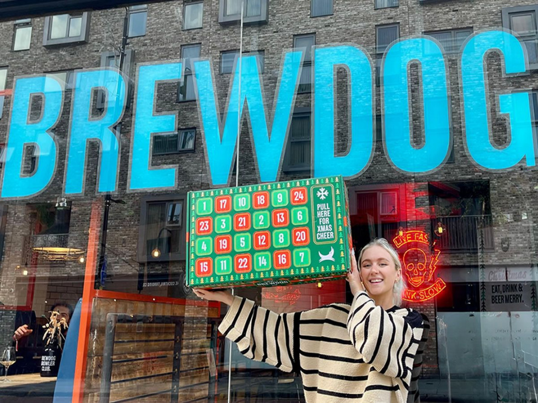 brewdog has hidden advent calendars across its bars for craft