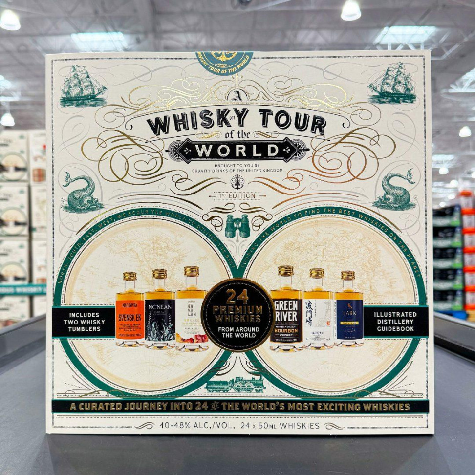 costco whiskey tour of the world advent calendar subscription