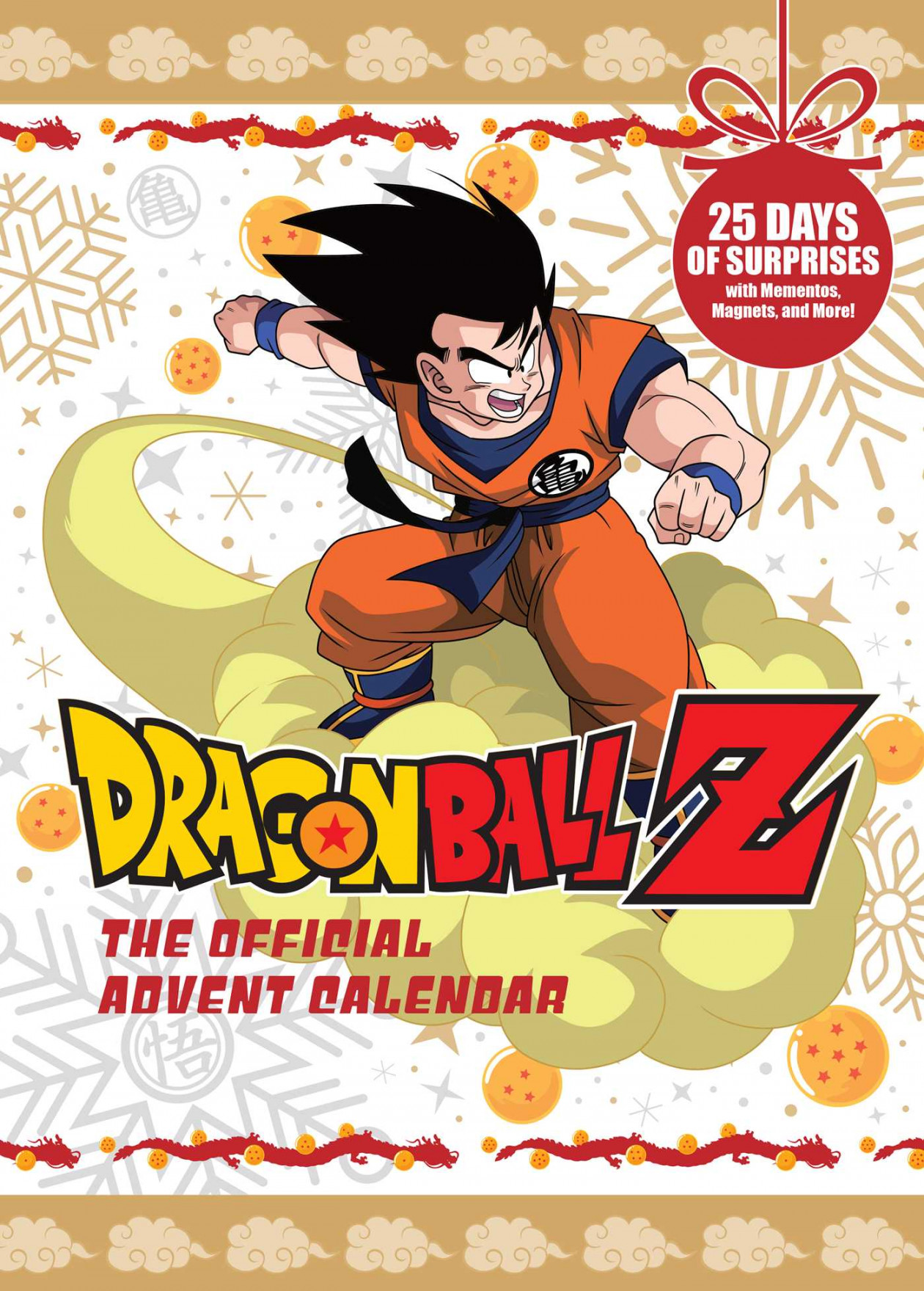 dragon ball z the official advent calendar book by insight