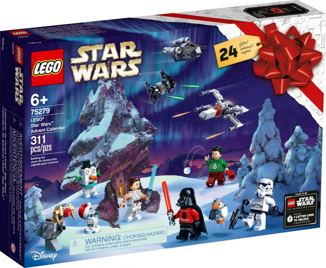 Lego Star Wars Advent Calendar Building Kit () NIB Unopened Christmas